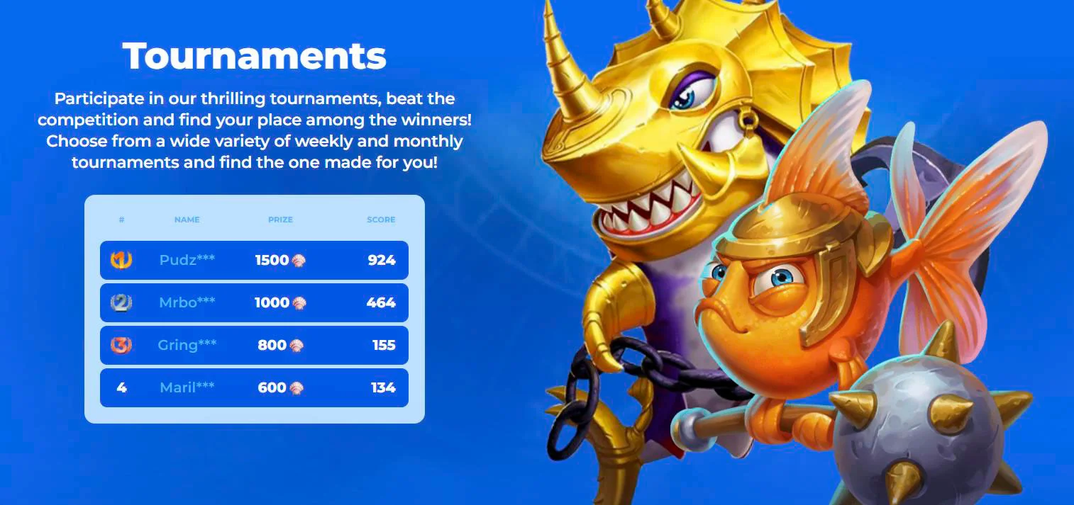 Tournaments posido casino